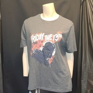 MAD Engine Friday the 13th Graphic Tee - Dark Gray  Size Large